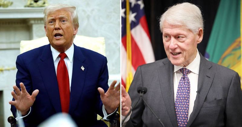 Trump says he 'doesn't like' seeing Bill Clinton deposed in House Oversight Epstein probe