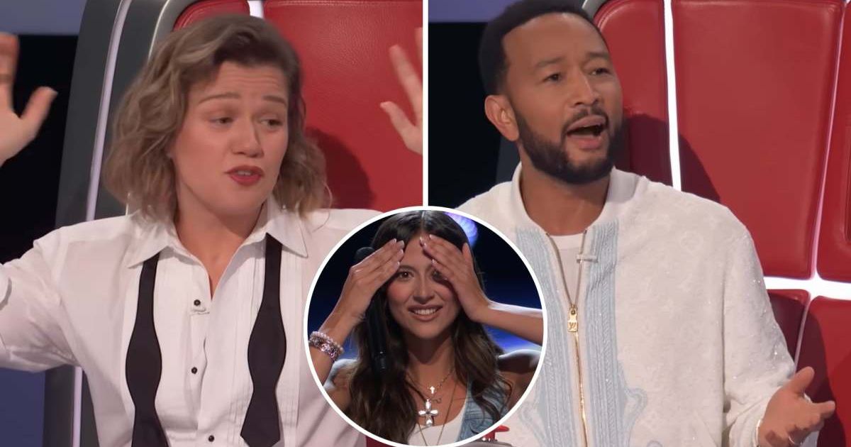 Former ‘Voice’ coach backs John Legend in surprise cameo after he clashes with Kelly Clarkson over contestant