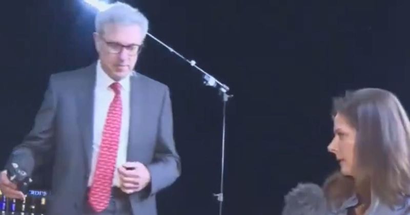 CNN reporters duck for cover mid-interview as Iran launches missiles toward Tel Aviv