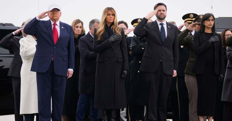 'The toughest thing': Trump mourns 6 heroes killed in Kuwait as remains return to Dover