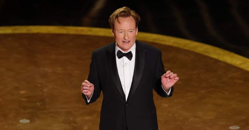 Conan O'Brien makes it 2 in a row as Hollywood's Oscar night host
