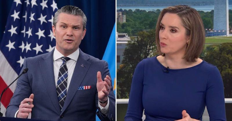 Margaret Brennan slammed for mocking Hegseth prayer remarks: 'Only a leftist reporter would be offended'