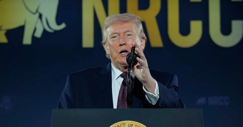 Trump claims Iran wants to negotiate and make a deal 'but afraid to say it' at NRCC speech