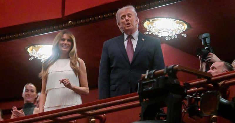 Trump and Melania attend ‘Chicago’ musical opening night at Kennedy Center amid boos and cheers