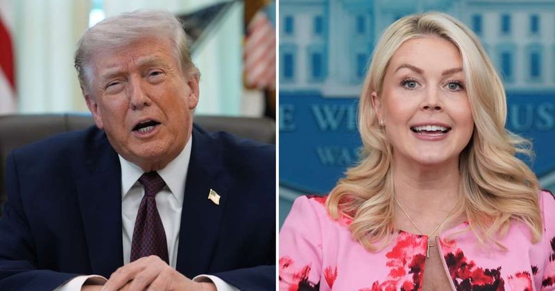 Trump jokes Karoline Leavitt is ‘doing a terrible job’ over negative media coverage