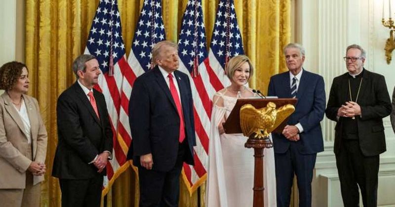 Pastor Paula White says Trump was ‘falsely accused’ like Jesus: 'No one has paid the price like you'