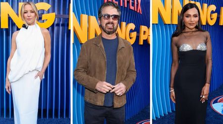Kate Hudson, Mindy Kaling, Ray Romano and more turn heads at ‘Running Point’ Season 2 premiere