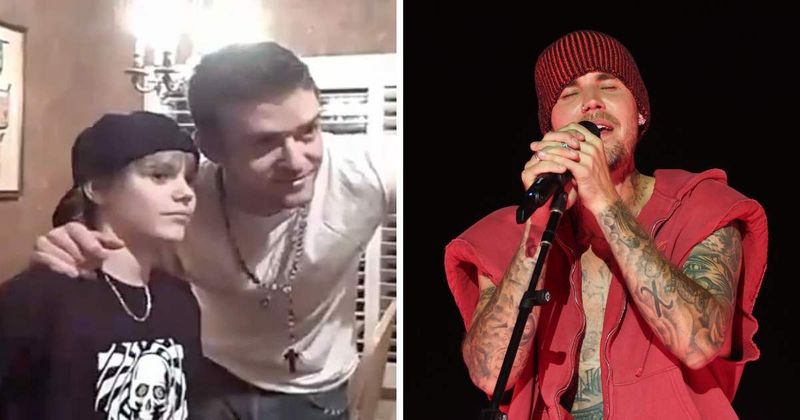 Justin Timberlake posts heartfelt throwback video with Justin Bieber after Coachella set