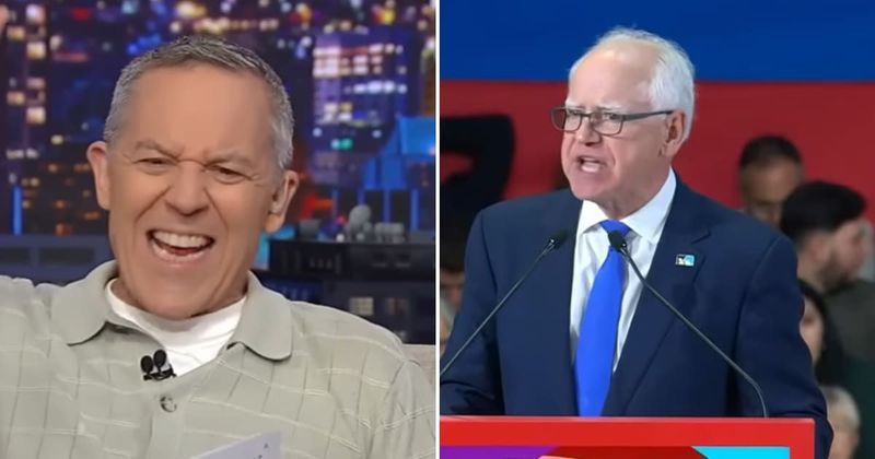 Gutfeld blasts Walz as 'traitor' for criticizing Trump abroad, mocks 'state conquered by pirates'