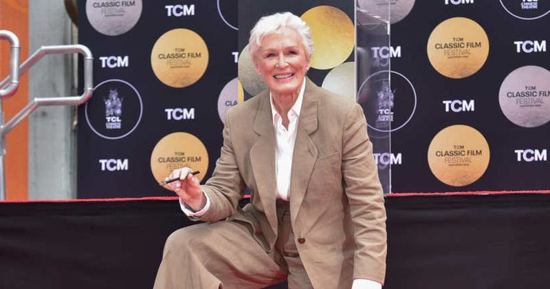 Glenn Close says she joined 'greatest icons ever in entertainment' at TCL handprint ceremony