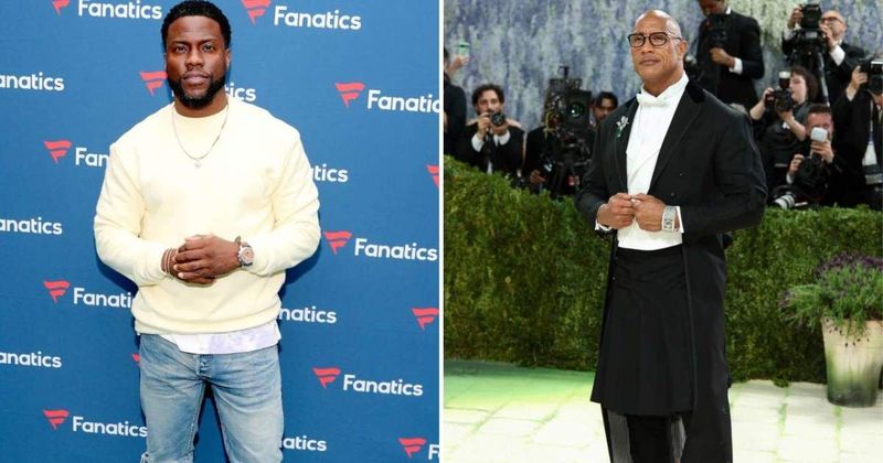 Kevin Hart playfully calls Dwayne Johnson ‘idiot’ over Met Gala outfit