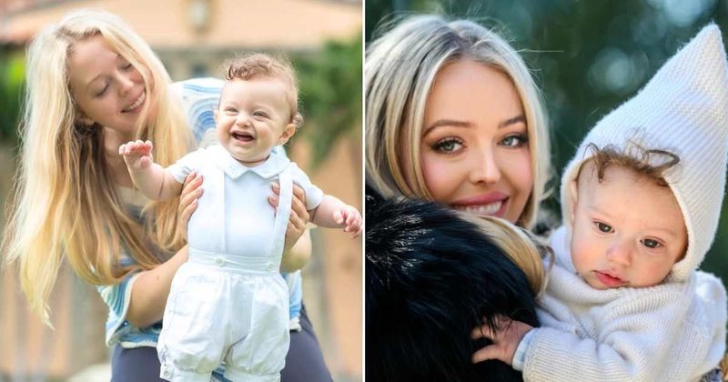 Tiffany Trump celebrates first Mother’s Day with rare snaps of baby son Alexander