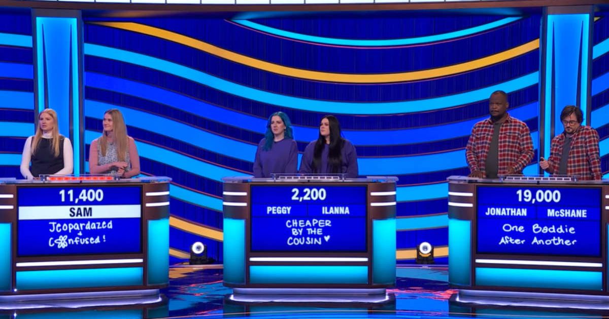Who won 'Pop Culture Jeopardy!' tonight? One team triumphs despite surprising Final Jeopardy wager