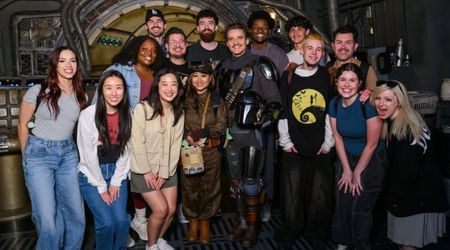 Pedro Pascal surprises fans at Disneyland ahead of ‘Star Wars: The Mandalorian and Grogu’ release 