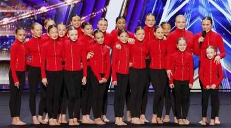 'AGT' Season 21's Acro Canine Crew earns Golden Buzzer as adorable surprise guests steal the show