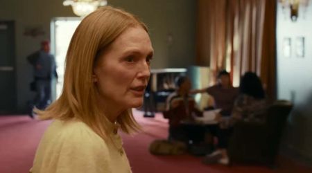 Jesse Eisenberg’s new A24 comedy movie starring Julianne Moore and 'The Holdovers' star drops first trailer
