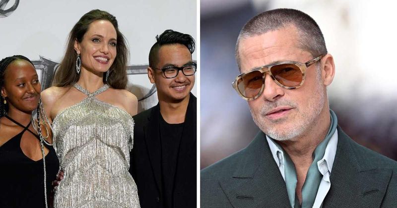 Brad Pitt's children Zahara and Maddox publish newspaper notices to officially drop his surname