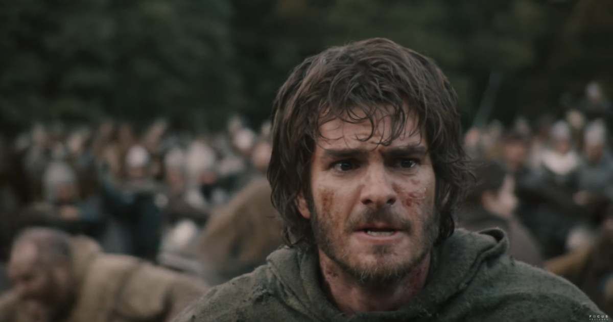 Andrew Garfield fights back against a ruthless king in ‘The Uprising’ trailer — here’s when it releases