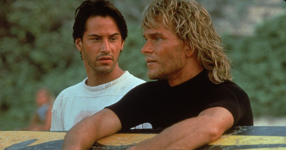 Keanu Reeves and Patrick Swayze's explosive action classic ‘Point Break’ returns to theatres after 35 years