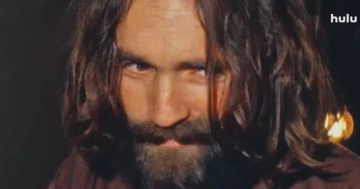 A screengrab of Charles Manson taken from 'My Grandfather Charles Manson' trailer (Image Source: YouTube | @hulu)