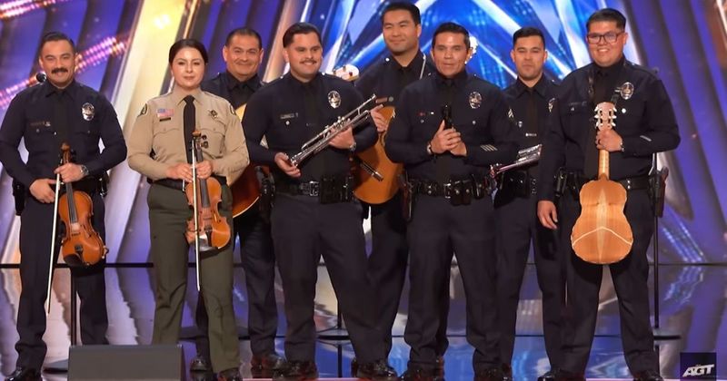 Who are Los Servidores? California police officers win over ‘AGT’ judges with joyful Mariachi performance