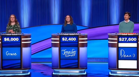 Who won 'Jeopardy!' tonight? A surprising $0 wager secures the win for one contestant