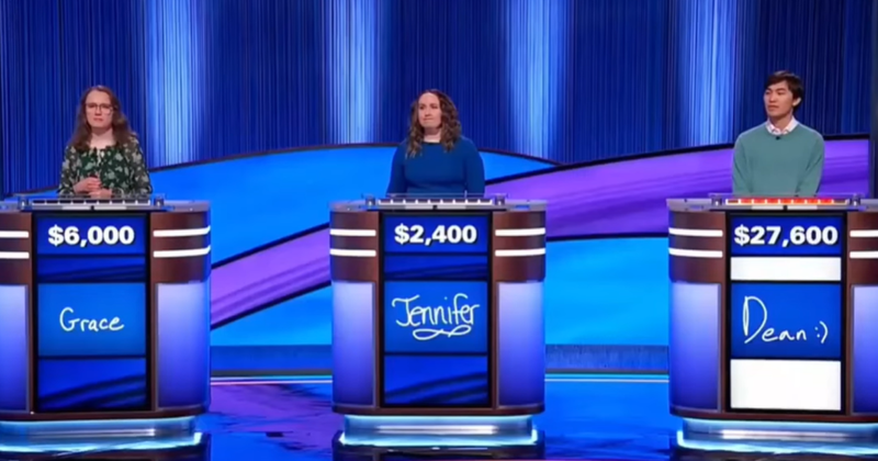Who won 'Jeopardy!' tonight? A surprising $0 wager secures the win for one contestant