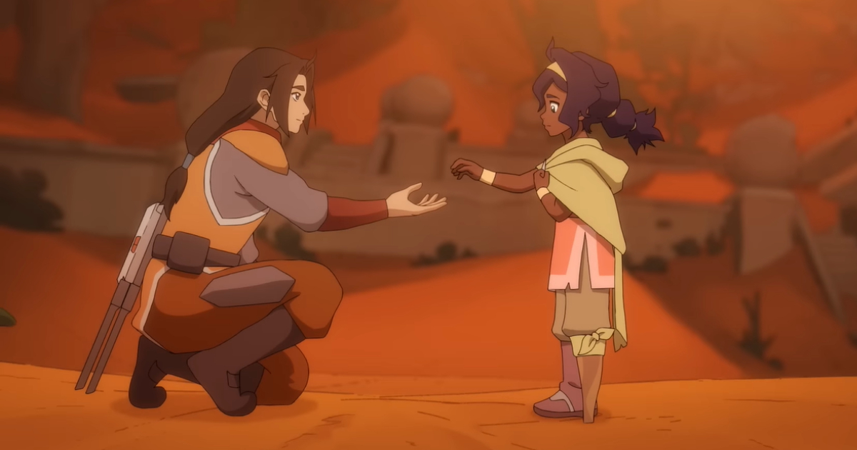 A screengrab taken from 'Avatar: Seven Havens' teaser trailer (Image Source: YouTube | @paramountplus⁩ )