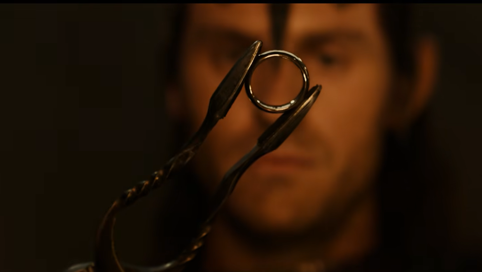 A ring is held up before Sauron in a still from ‘The Lord of the Rings: The Rings of Power’ season 3 teaser trailer (Image Source: Prime Video)