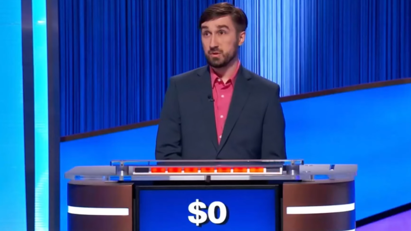 Matthew playing 'Jeopardy!'
