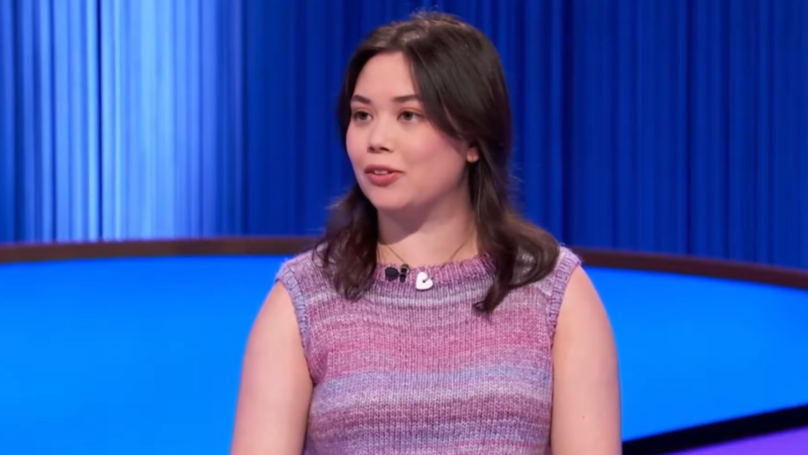 Sophia playing 'Jeopardy!'