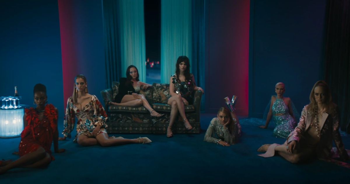 Havana Rose Liu, Sophie Thatcher, and Kristine Froseth in a still from 'Her Private Hell'