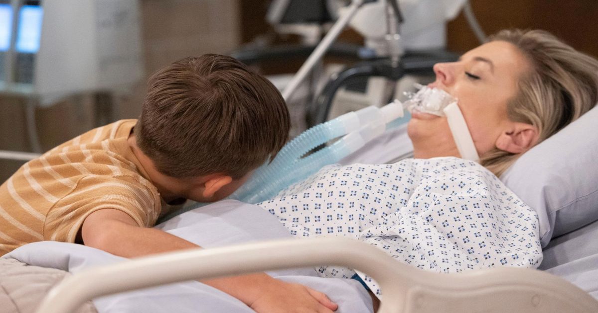 Kirsten Storms in a still from General Hospital