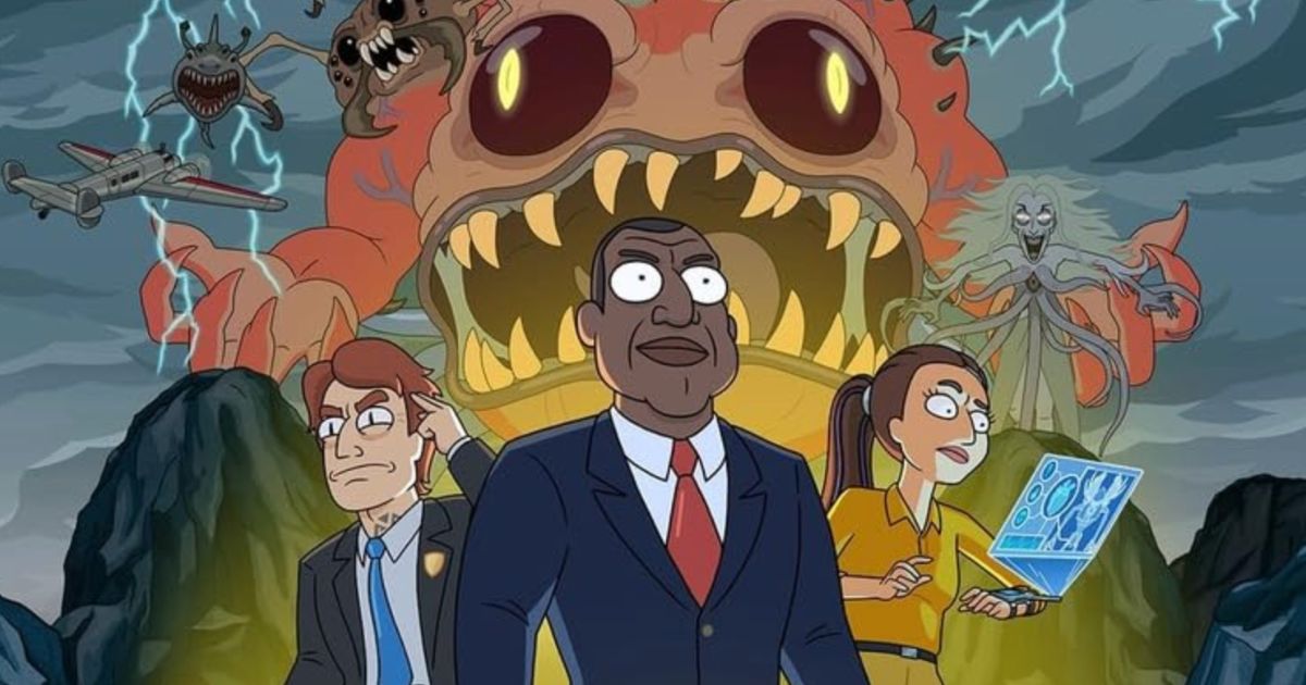 A still from President Curtis