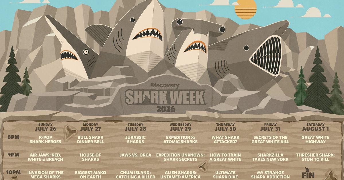 The official list of show snap from Discovery as it was released