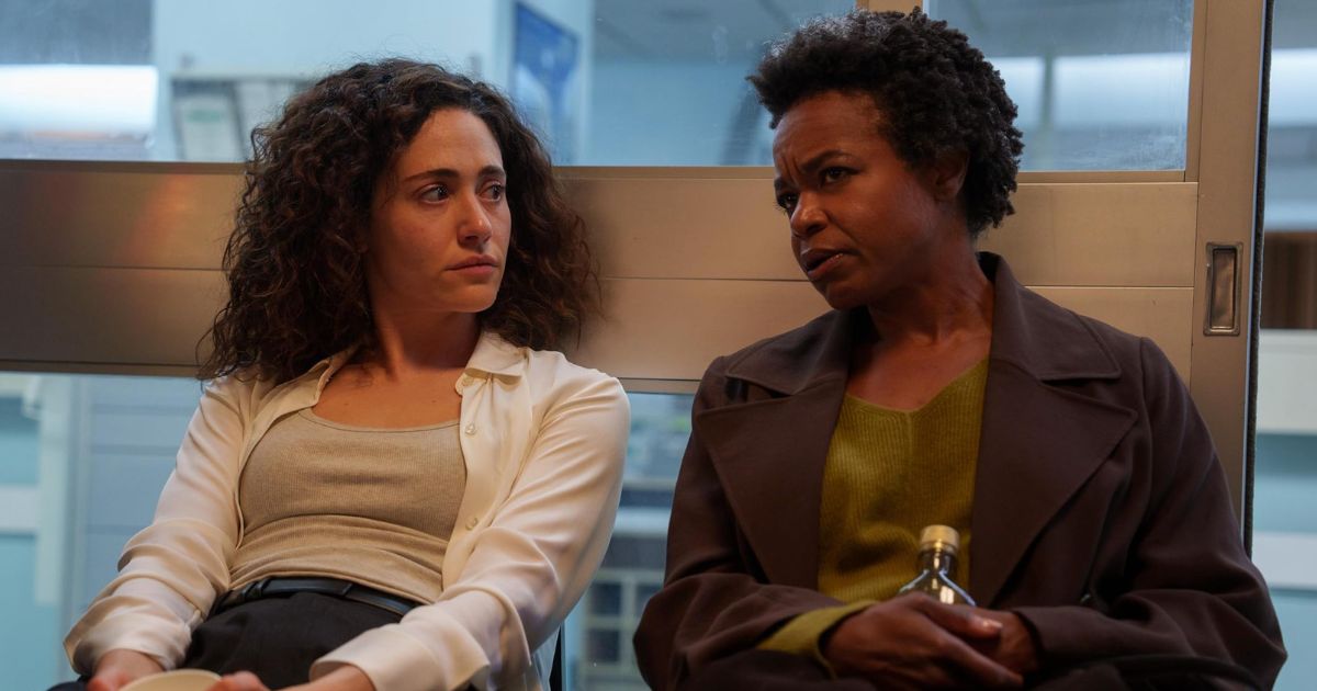 Emmy Rossum and Quincy Tyler Bernstine in a still from Furious