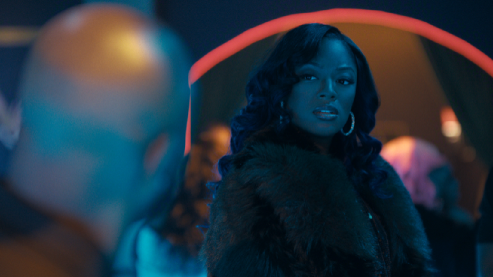 Amber Reign Smith as Rain in 'Beauty in Black' Season 3 (Image credit: Netflix)