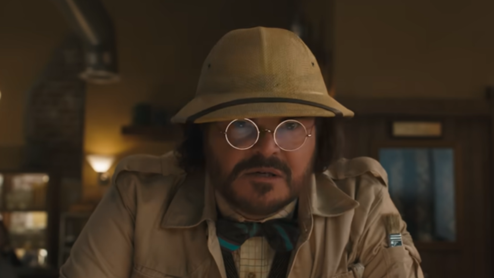 Still of Dr. Bravestone from 'Jumanji: Open World'