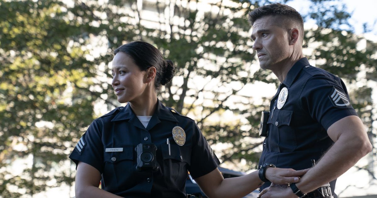 A still from 'The Rookie' (Image Source: X |@therookie)