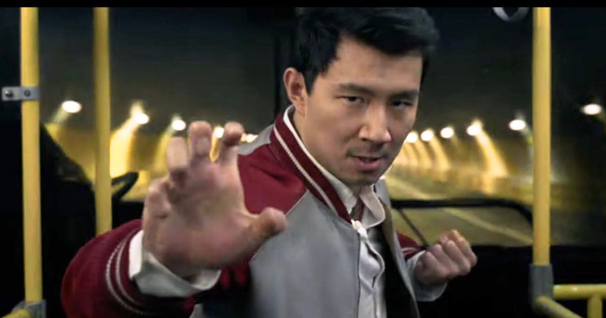 Simu Liu in a still from 'Shang-Chi and the Legend of the Ten Rings'