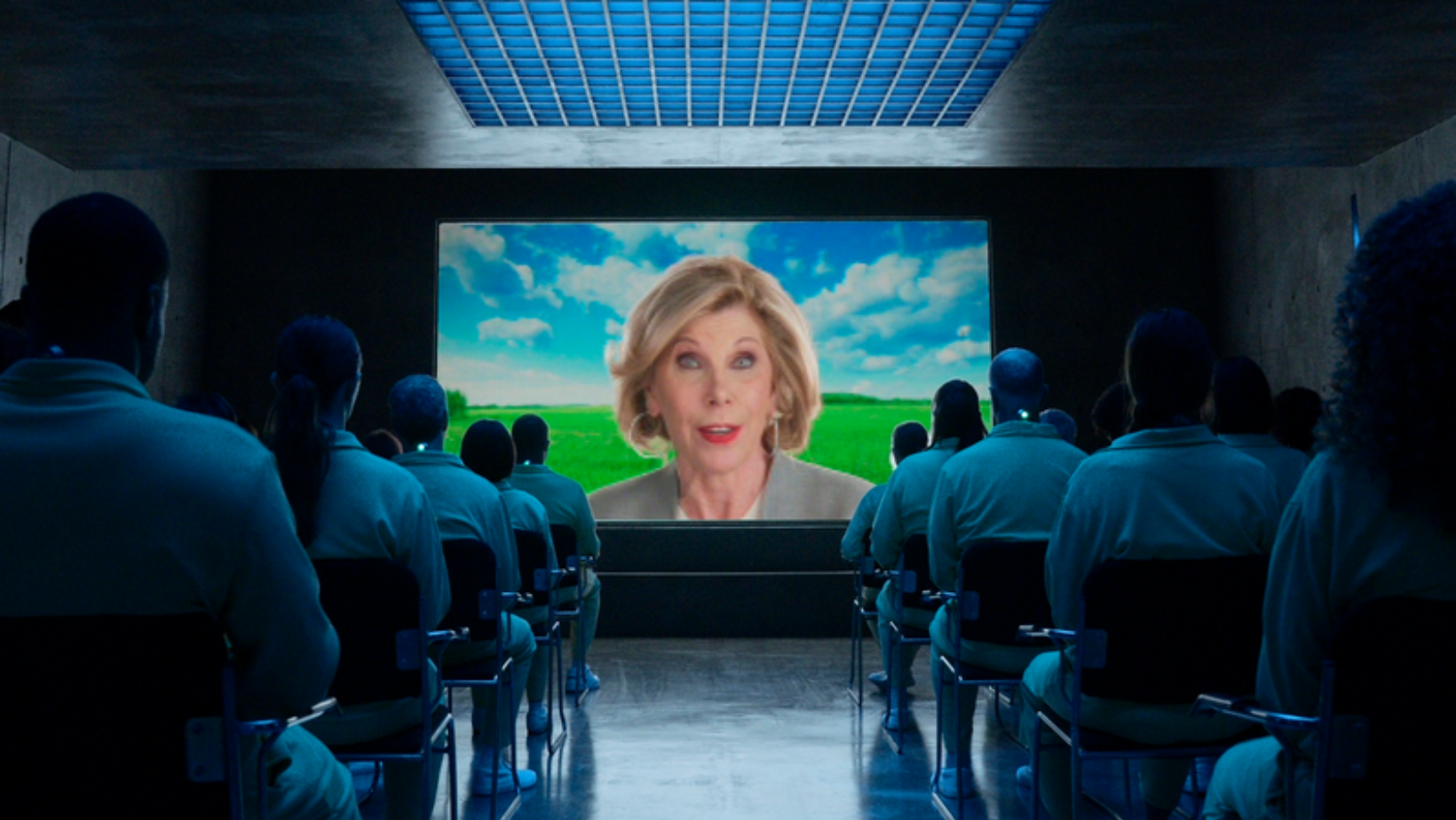 Christine Baranski in ‘Stuart Fails To Save the Universe’ episode 2 (Image via HBO)