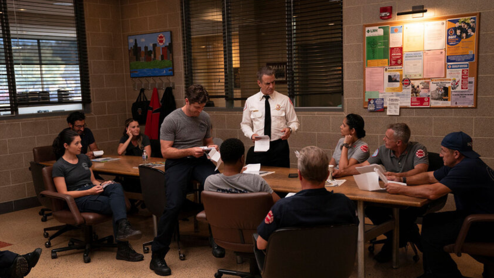 Still from 'Chicago Fire' Season 13