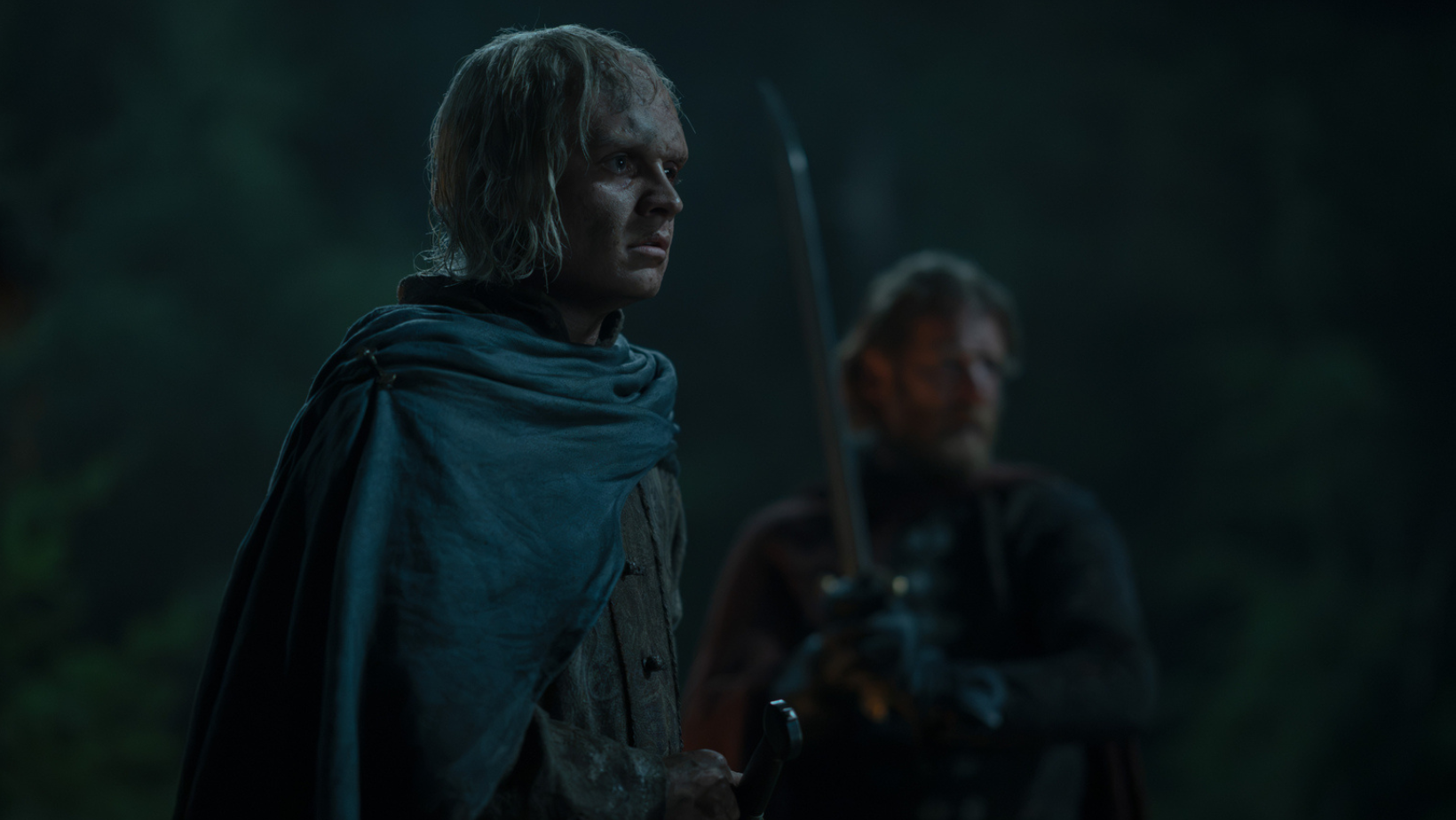 Still of Aegon and Tyland from 'House of the Dragon'