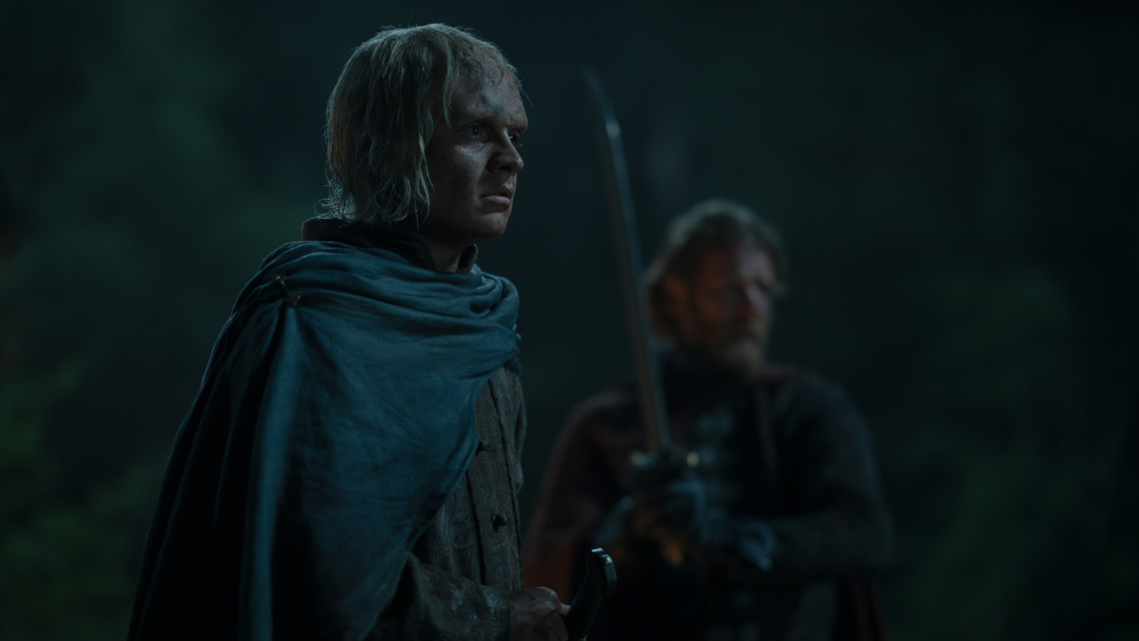 Still of Aegon and Tyland from 'House of the Dragon'