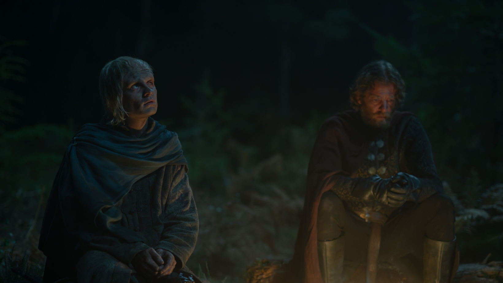 Still of Aegon and Tyland from 'House of the Dragon'