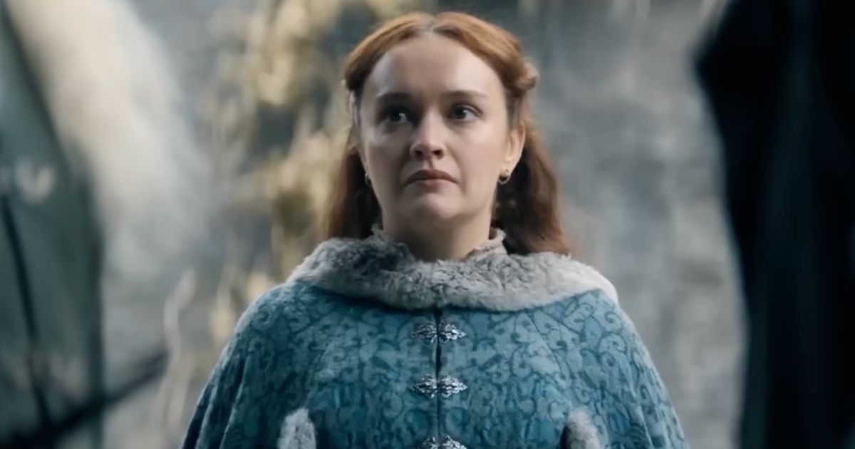 Olivia Cooke in a still from 'House of the Dragon' season 3