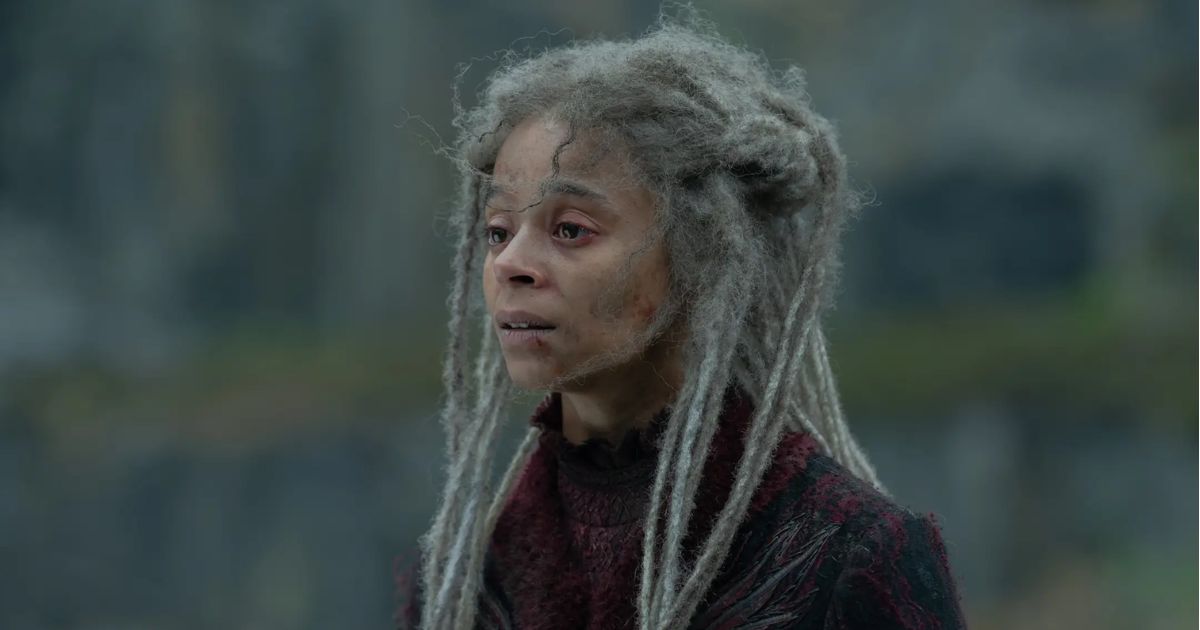 Phoebe Campbell in a still from 'House of the Dragon' season 3