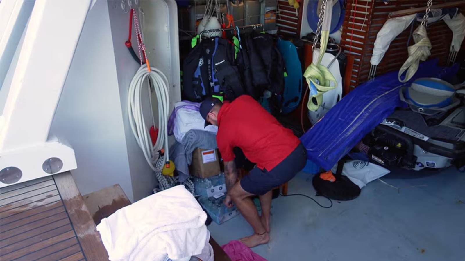 A still from the latest ‘Below Deck Mediterranean’ Season 11 Episode 9 featuring Nathan (Image Source: @Bravo)