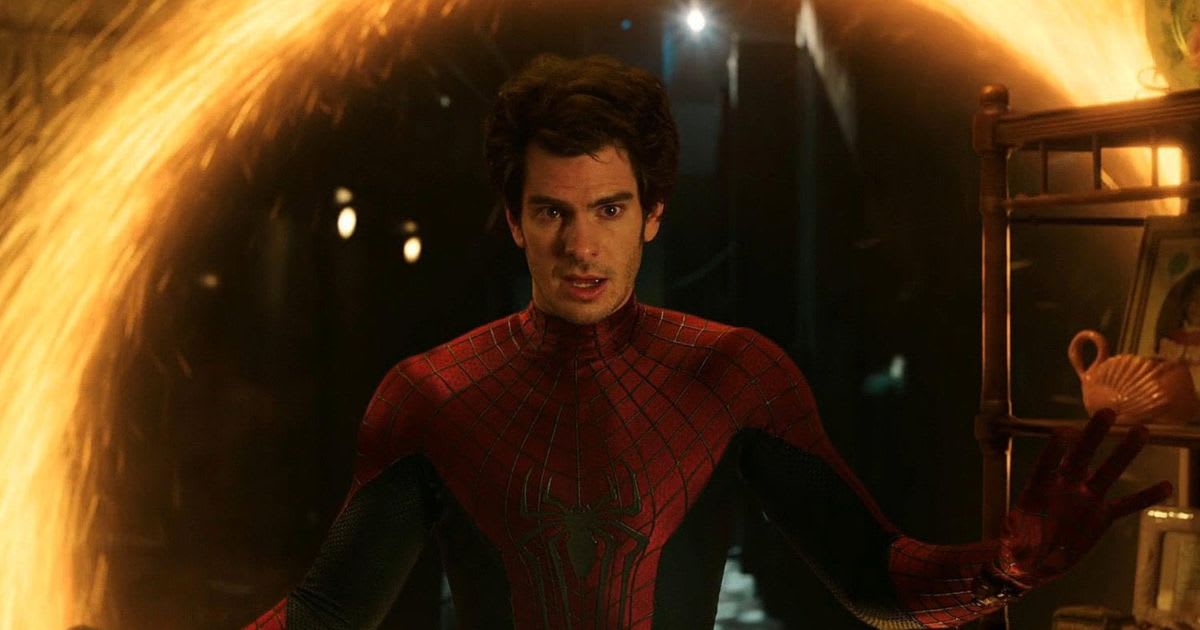 Andrew Garfield in a still from 'Spider-Man: No Way Home'