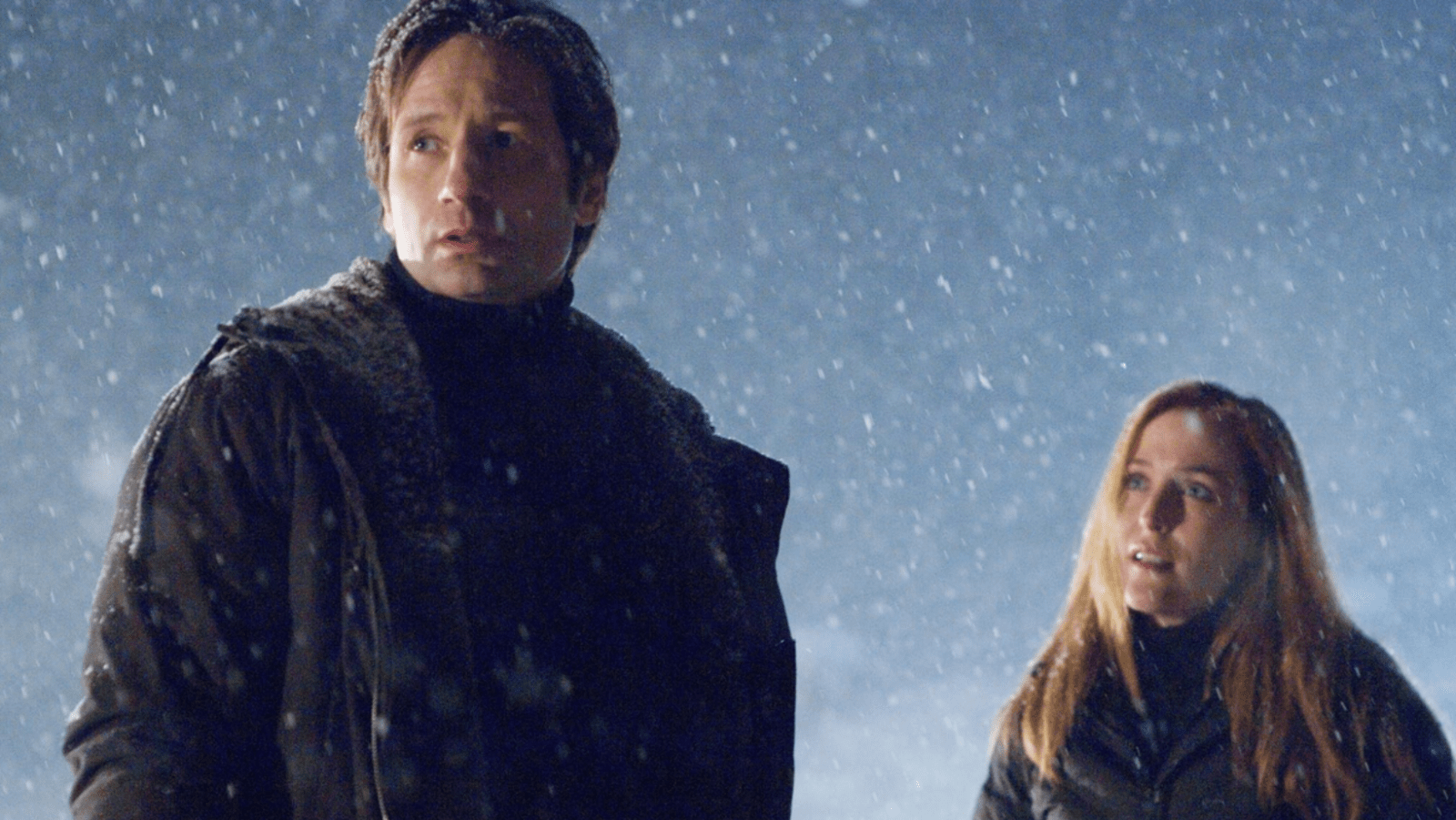 Gillian Anderson and David Duchovny in 'The X Files: I Want to Believe' (2008) (Image source: Twentieth Century Fox)